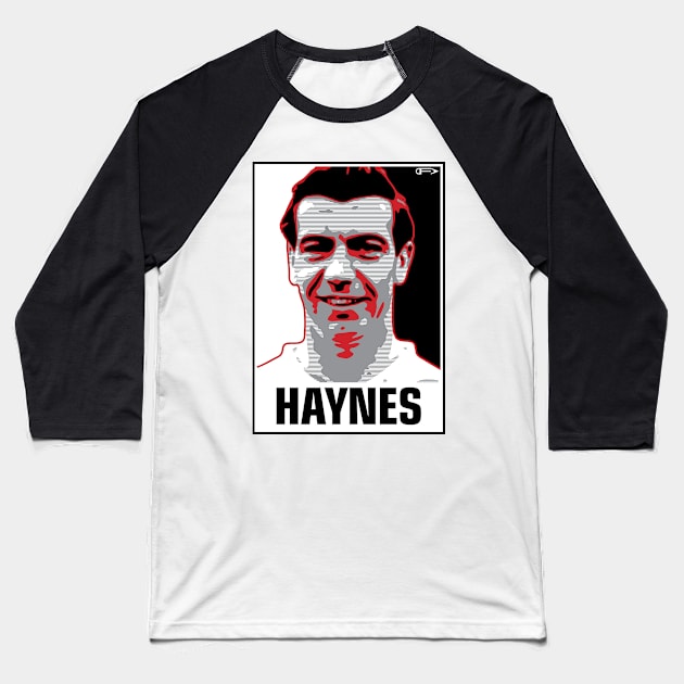 Haynes Baseball T-Shirt by DAFTFISH